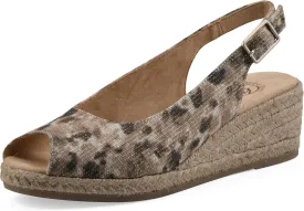 WHITE MOUNTAIN Women's Maize Sling-Back Mini-Heel Espadrille Sandal