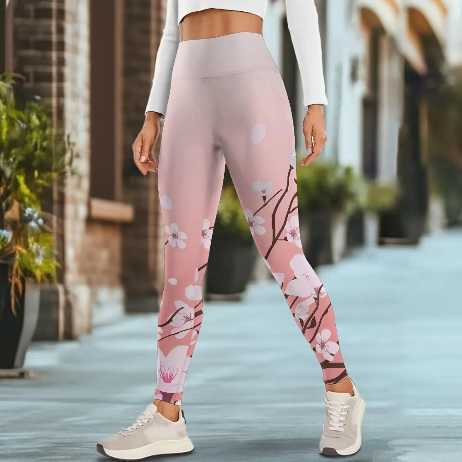 YEXIATODO High Waisted Yoga Pants for Women Tummy Control Workout Leggings Bootleg Yoga Leggings